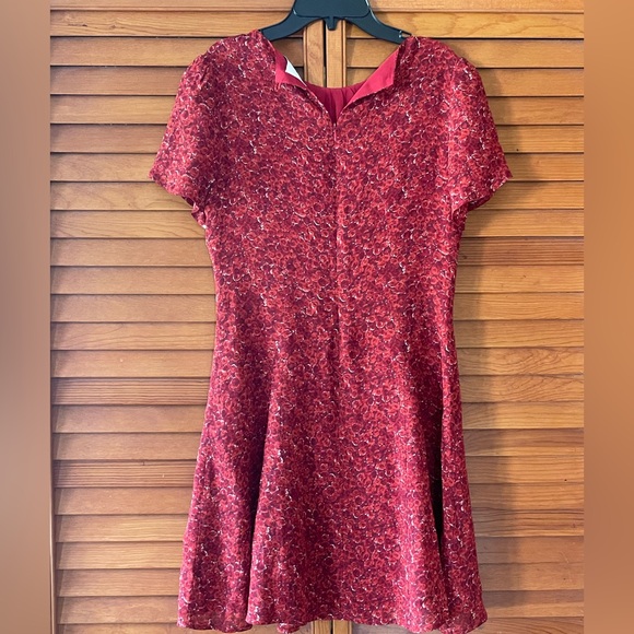 REFORMATION Lula Flutter Sleeve Minidress - Roseanne. Size 8 Women 
#177 - Picture 4 of 9